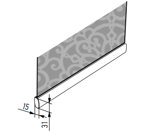Рейка AMG / Рейка AMG с тканью